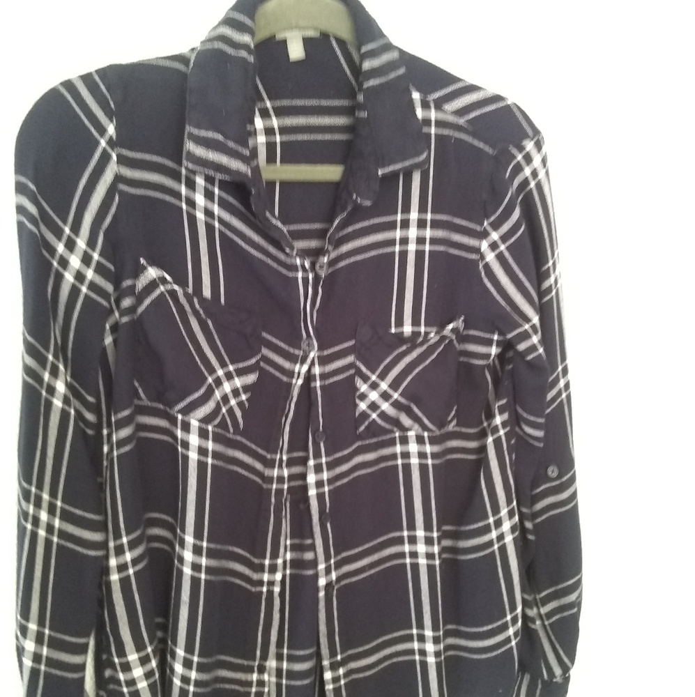 Charlotte Russe plaid top